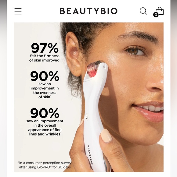 BeautyBio Microneedling Set for Face and Body with Red Light Therapy